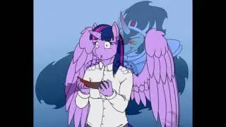 mlp:FIM king sombra and twilight sparkle tribute Hero