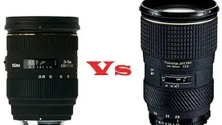 ✅ Tokina AT X PRO 28-80 mm F2.8 vs Sigma 24-70mm f2.8 DG DF - HD 1080p