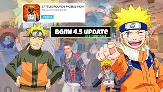 BGMI NARUTO UPDATE 4.5 LEAKS ARE HERE| RELEASE DATE 