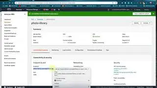 Importing a MySQL DB to RDS instance