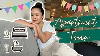 NEW APARTMENT TOUR | 2 Beds 1 Bath in CBD