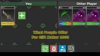 What People Offer For Gift Maker 1000 || 🔪Survive The Killer 