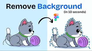 ✅ (Plugin) REMOVE Background in Figma in SECONDS | How To Remove Background In Figma 