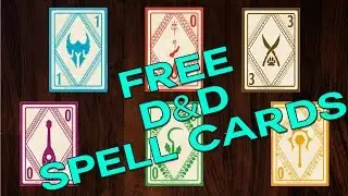 FREE D&D Spellbook Cards 5th Edition + All classes and archetypes! + Elemental Evil Spells