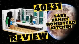 Обзор на Лего Звездные Войны 40531 - Кухня семьи Ларсов