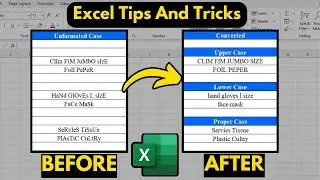 3 Quick Solutions for Changing Text Case in Excel