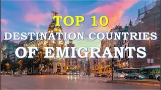 TOP 10 DESTINATION COUNTRIES OF FILIPINO EMIGRANTS | STATSPH VIDEOS
