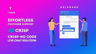 How To Add A Help-desk Or Live Chat On Your Website In 2 Minutes | T-techy