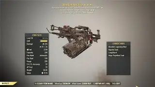 Fallout 76: Bloodied Holy Fire.