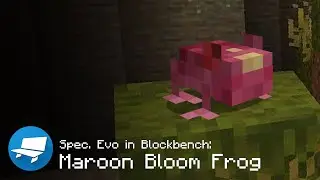 Spec. Evo in Blockbench - Maroon Bloom Frog