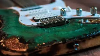 Epoxy Custom Guitar To End Child Slavery DIY