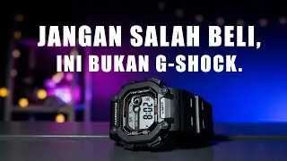 CASIO W-737H-1AV | Budget 400 ribuan dapat jam mirip G-Shock.