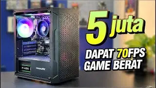 @424 WOW AMAZING!!! CYBERPUNK & GOW dapat FPS TINGGI | PC GAMING 5 JUTAAN | Ft RYZEN 5 5600G-VENTUZ