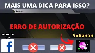 ERRO DE AUTORIZAÇAO NO CALL OF DUTY:MOBILE? A NOVA DICA PARA RESOLVER ESSE ERRO DE AUTORIZAÇAO? COD?