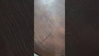шлифовка массива, морилка, нанесение грунта, ЛКП #wood #woodworking #woodminimal #shorts