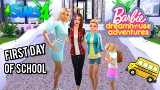Sims Barbie Family First Day of School Morning Routine - Titi Plus