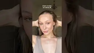 simple everyday eye makeup tutorial ⭐️ #eyemakeuptutorial #eyemakeup #eyemakeuptips #eyeshadow