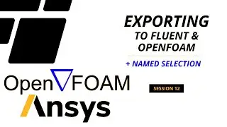 Export ANSYS Mesh to OpenFOAM | Named Selection in Ansys Meshing