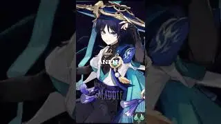 My favourite character in each element (genshin impact)