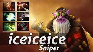 Sniper Pro Build  by iceiceice Gameplay - Dota 2 Epic Moments