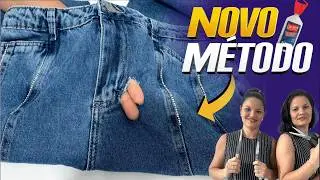 CONSERTANDO RASGO DE CALÇA Jeans como uma PROFISSIONAL ✅