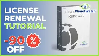PlanetWatch - How to Renew Licenses (for 90% Discount)