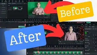 How to Remove Green Screen in Filmora 13 || Green Screen Editing Tutorial