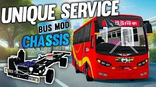 Unique Service Bus Mod || Chassis || Bus Simulotar Indonesia ||V.4.3 Version