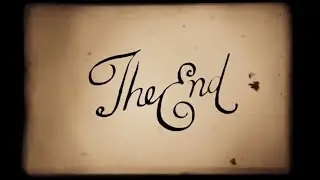 The End | Animation | Stock Footage