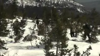 Лыжный поход  Южный Урал . г.Большой Кумардак- г.Машак-  Инзерская зубчатка . Март 2014 г.