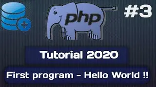 PHP full course in hindi #3 | how to write program in php in hindi | Hello World!!