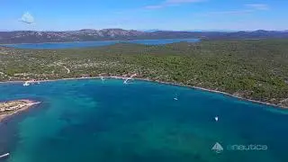 Zaliv Vela Luka, Šibenik (Hrvaška iz zraka)