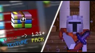 How to CONVERT any TEXTURE PACK into any VERSION you want.