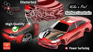 Advanced Surface Fill - Constrains  | Power Surfacing | SOLIDWORKS