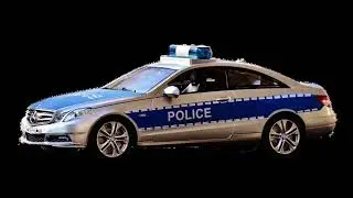 10 hour of silence broken up by Police Siren sound effect