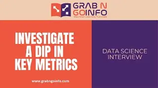 Investigating a Dip in Key Metrics | Data Science Product Case Interview Question