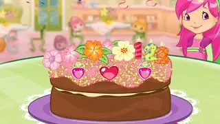 Strawberry Shortcake Bake Shop | Chocolicious Cake & Super Squares Part 28 | Fun Cooking Gameplay