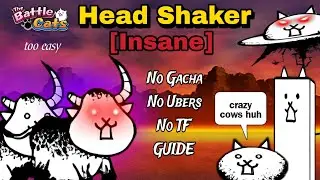 How to Easily Beat Crazed Cow | No Gacha (Battle Cats)