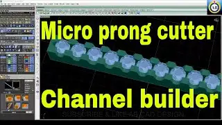 How to work micro prong cutter and channel builder in matrix 9 basic to advance 