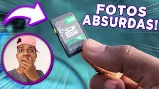 ACHEI UM CARTÃO DE MEMÓRIA COM FOTOS ABSURDAS!! 😱😱