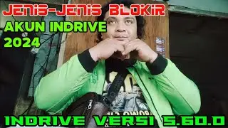 JENIS-JENIS BLOKIR AKUN INDRIVE PENGEMUDI 2024 dan INDRIVE AUTOBID&MANUALBID ALL AREA