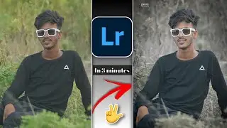Lightroom new dark brown tone photo editing |Lightroom presets |Lightroom Photo editing |editing new