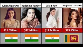 Comparison: Richest Actresses 2022  (Bollywood)