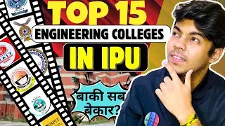 Top 15 IPU BTech Colleges in Delhi | CSE at Low Rank🔥