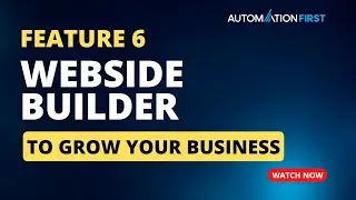 Website Builder for small businesses.