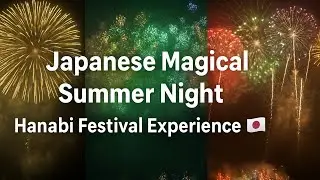 Japanese Magical Summer Night |Hanabi Festival Experience 🇯🇵🥰🙈