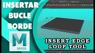 como usar insert edge loop tool Insertar un borde de buble para definir objetos en maya autodesk