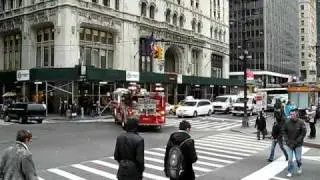 Pompiers Manhattan New-York