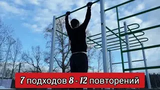 ТРЕНИРОВКА СПИНЫ НА ТУРНИКАХ