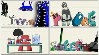 Alphabet Lore PARODY COMPILATION / Alphabet Lore animation @Mike Salcedo